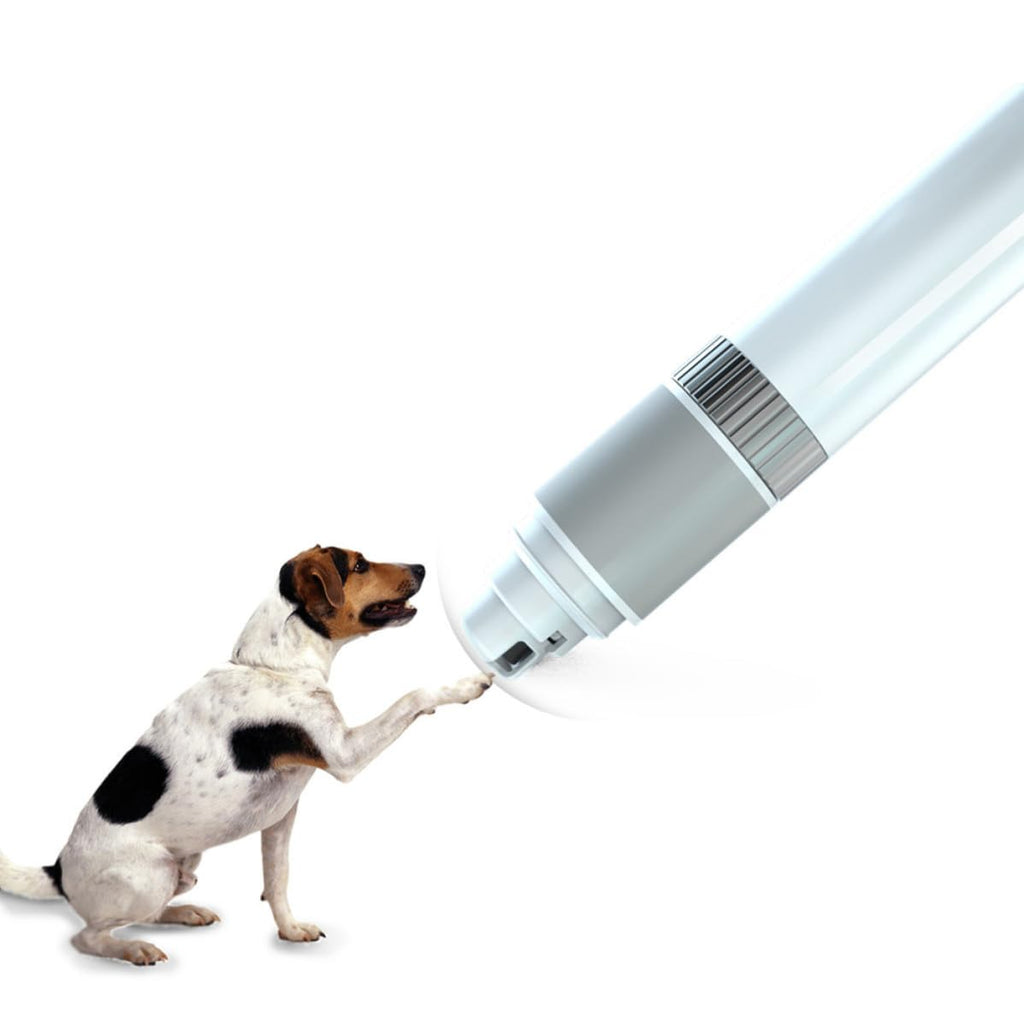 Electric Pet Nail Grinder Trimmer with Finger-Hold Silicone Absorption L305663