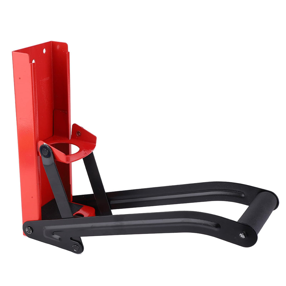 HeavyDuty Can Crusher Red Steel with Rubber Handle N527
