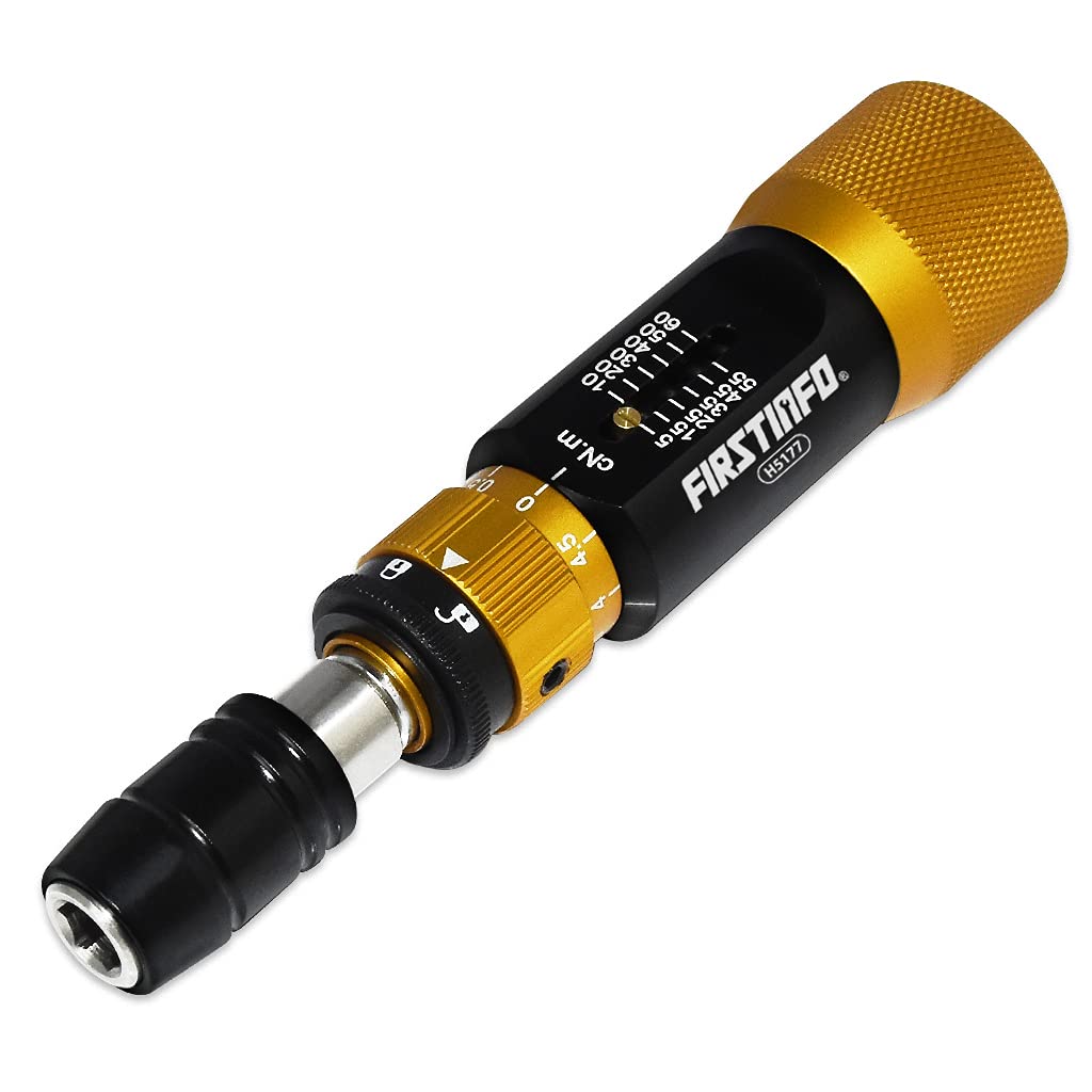 Certified Torque Limiting Screwdriver, 5-60 cNm, 1/4" Hex A917