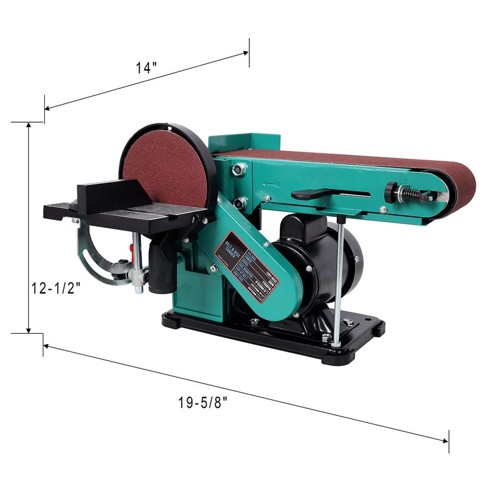 4" x 36" Belt & 6" Disc Sander Combo V114
