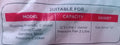 Pressure Cooker Silicone Gasket 2/3 Litre Stainless Steel I44812
