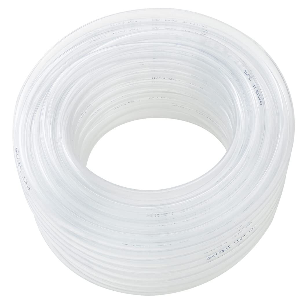3/4" ID x 100ft Clear Vinyl Tubing Z55118