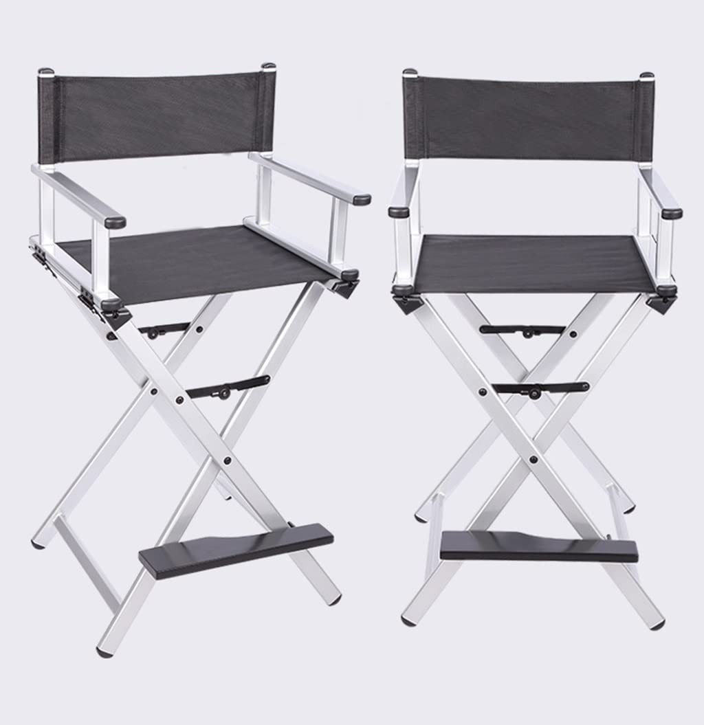 Aluminum Folding Portable Chair with Side Table and Storage Bag D44398