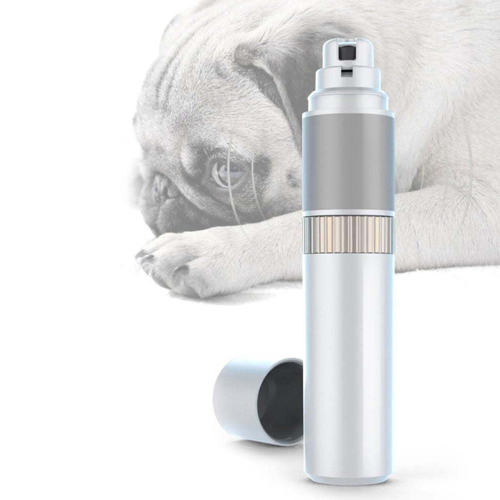 Electric Pet Nail Grinder Trimmer with Finger-Hold Silicone Absorption L305663