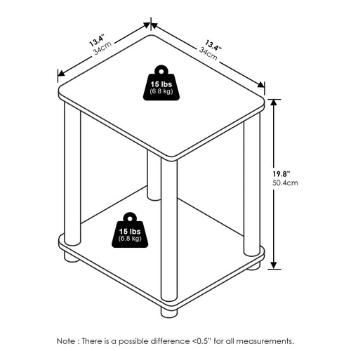 2-Tier Side Table Set of 2 G305591