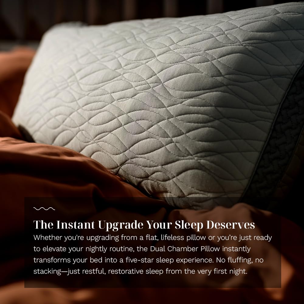 King Dual Chamber Pillow 2-Pack O527