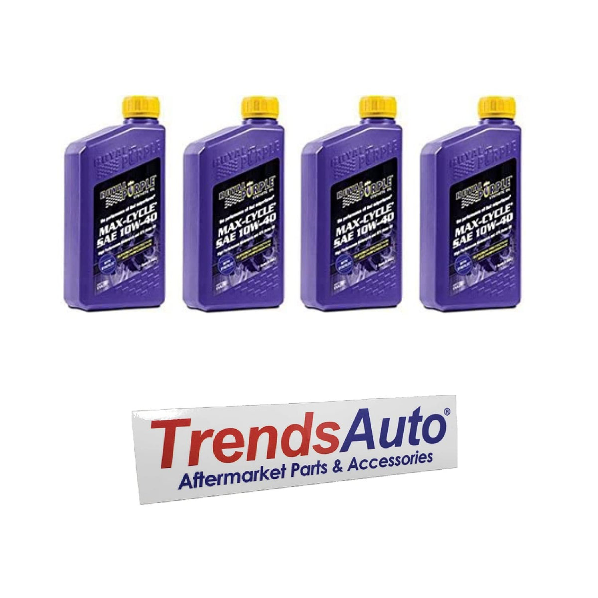 10W-40 Synthetic Motorcycle Oil Case of 4 V751