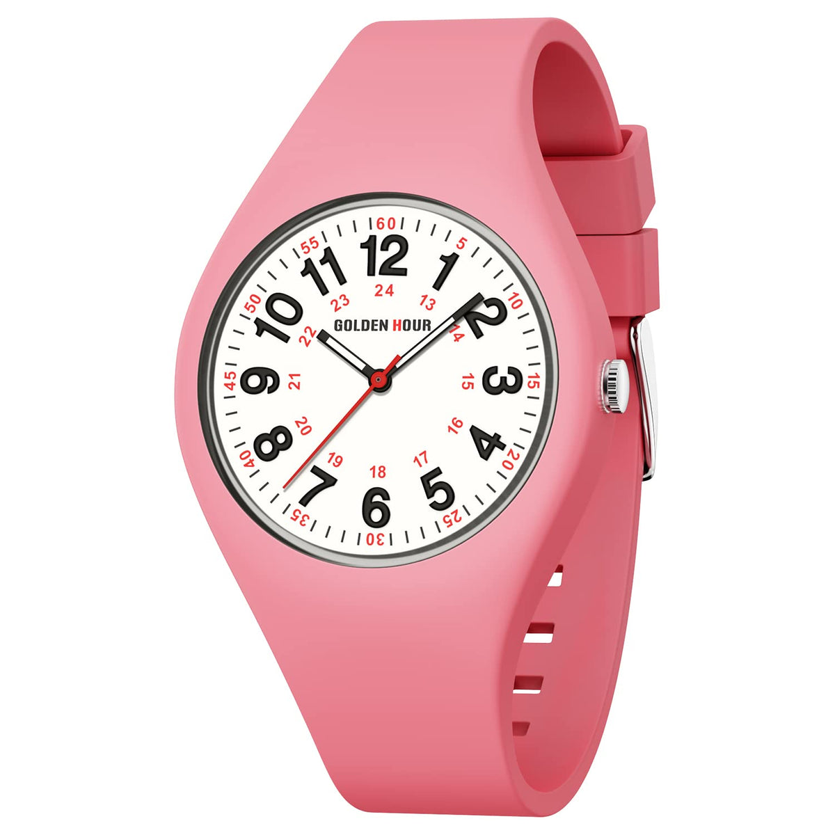 Waterproof Analog Unisex Watches Silicone Strap I5531