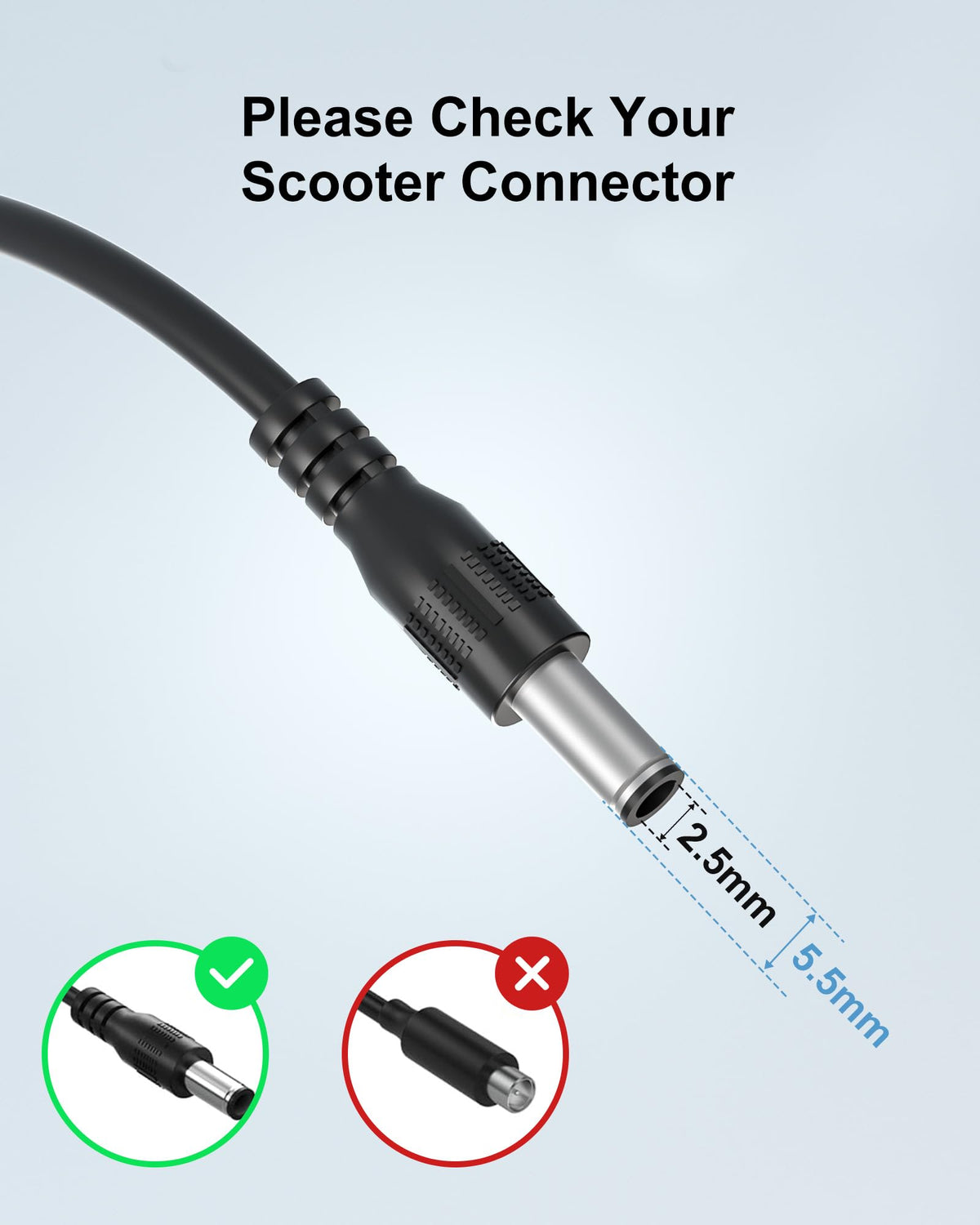 42V Charger for Electric Bike and Scooter W825