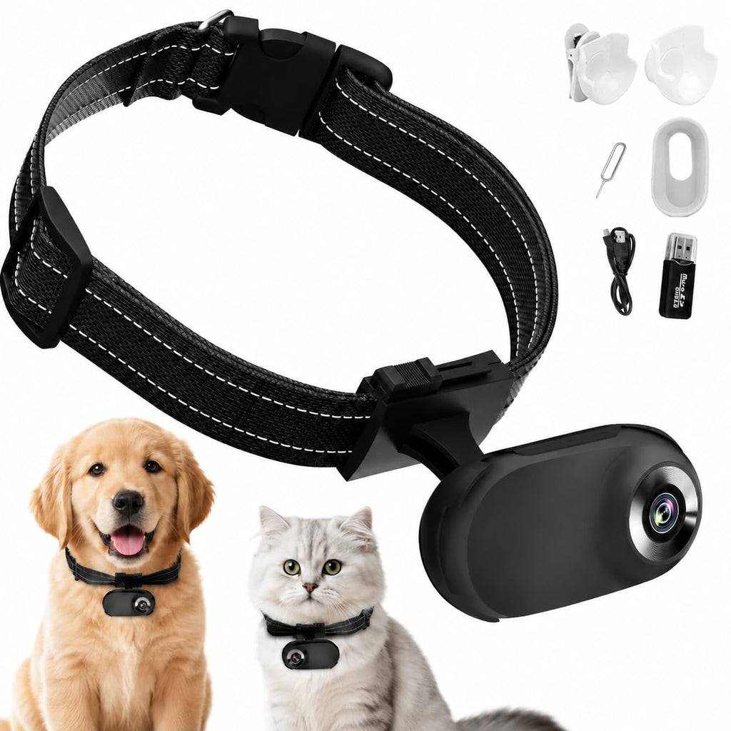 1080P Wireless Mini Pet Camera Collar N52388