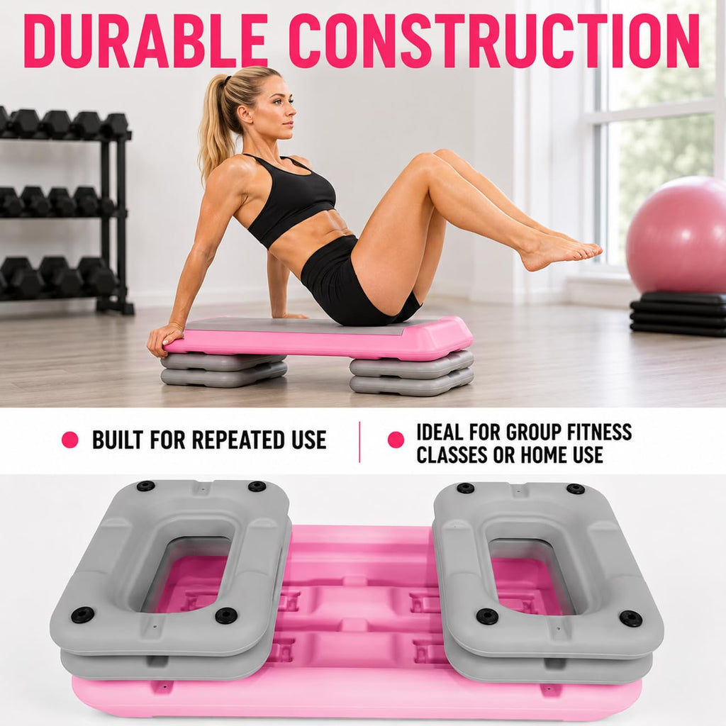 Height Adjustable Aerobic Step Platform I1449