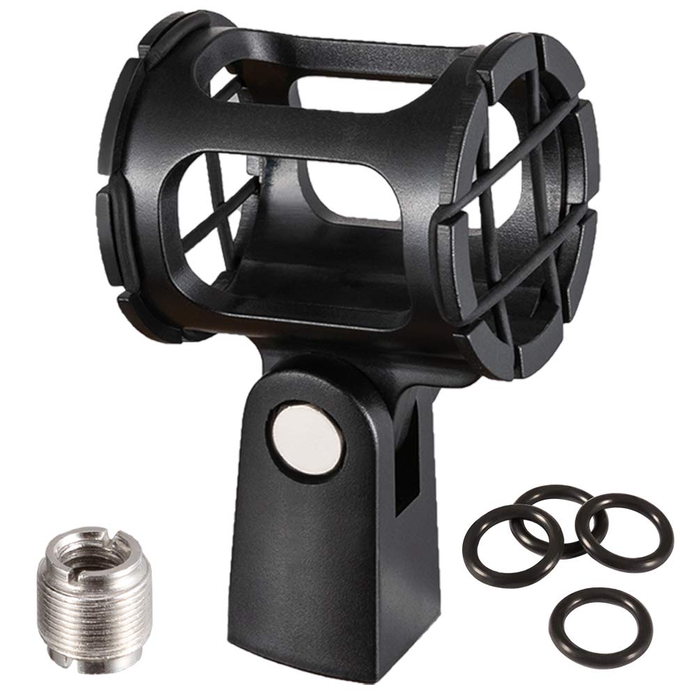 Microphone Shock Mount Holder Clip Anti-Vibration for Condenser Shotgun Mic E2601