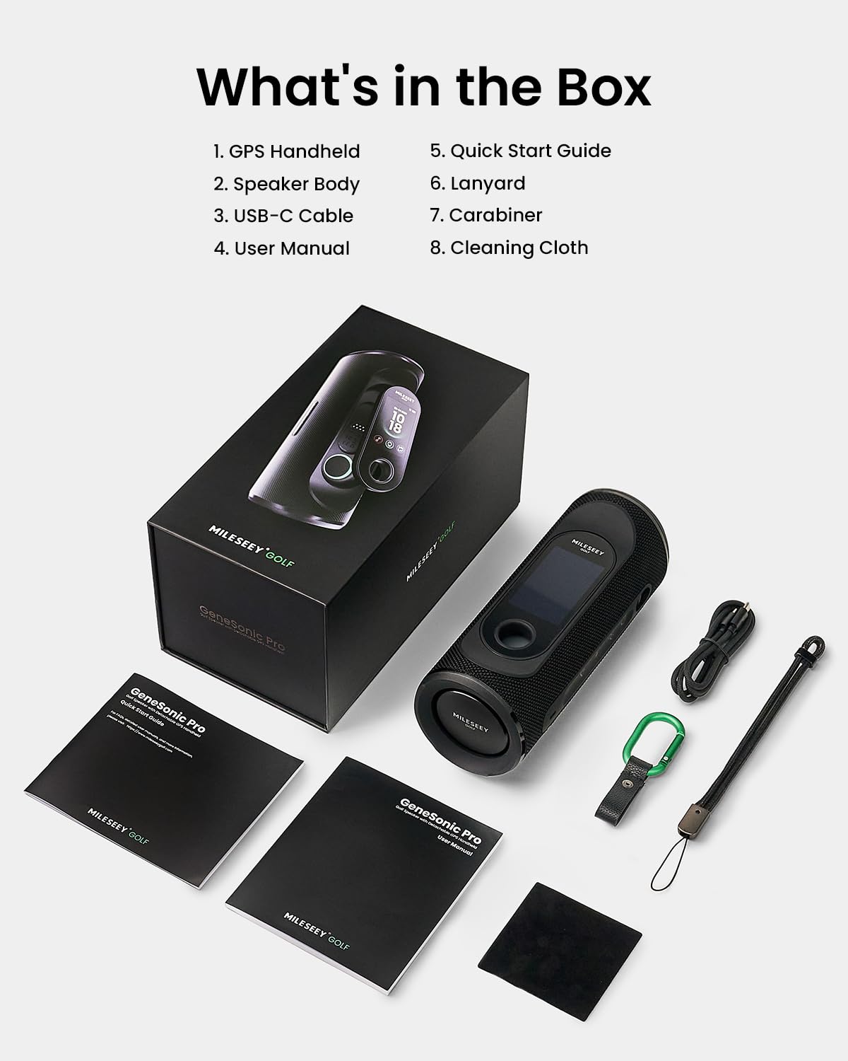 Golf GPS Speaker with 43K+ Courses R967
