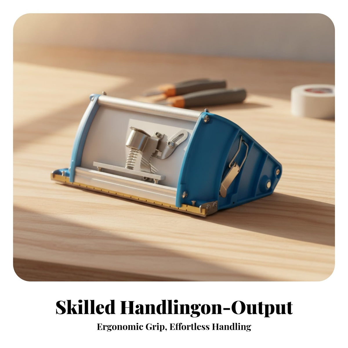 10 Inch Handheld Plastering Tool with Hardened Strip J32390