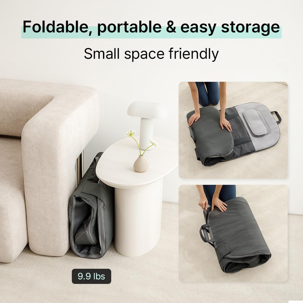 Foldable Portable Gray Stretching Massager Q801