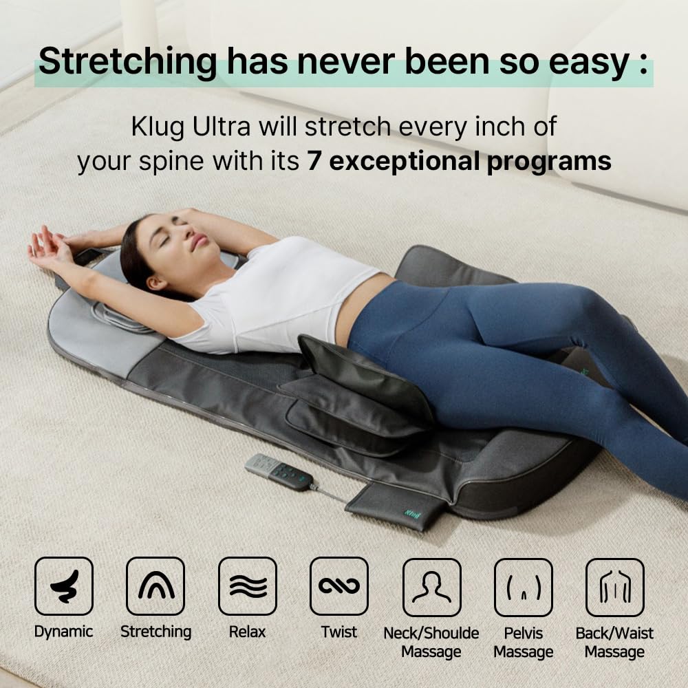 Foldable Portable Gray Stretching Massager Q801