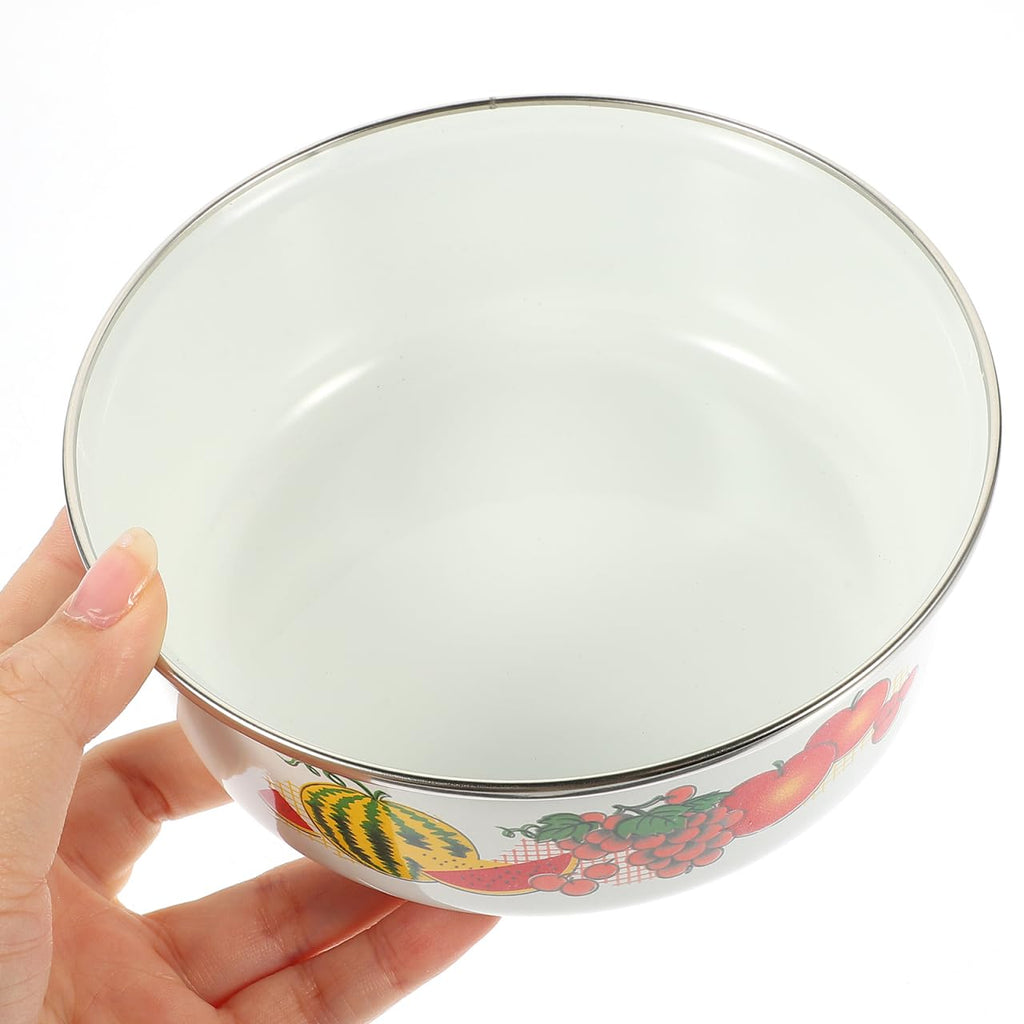 Enamel Bowls Set 3 Piece 4.72 Inch P37133