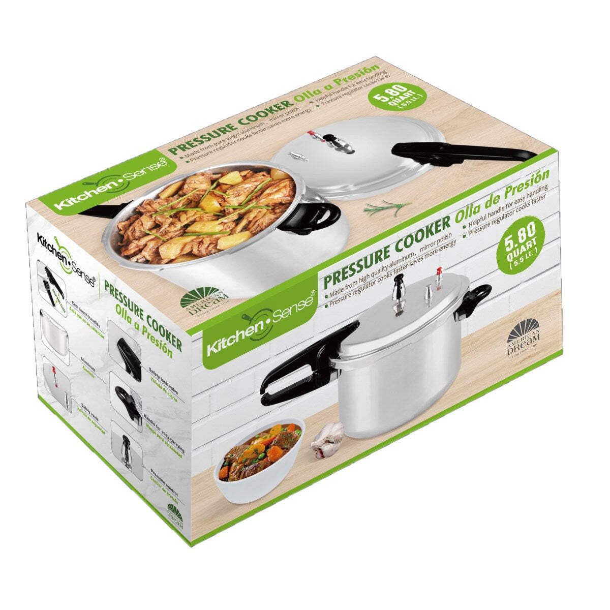 Aluminum Pressure Cookers 7 Liter N265702