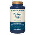 Psyllium Husk 500 mg Capsules 200 Count F4693