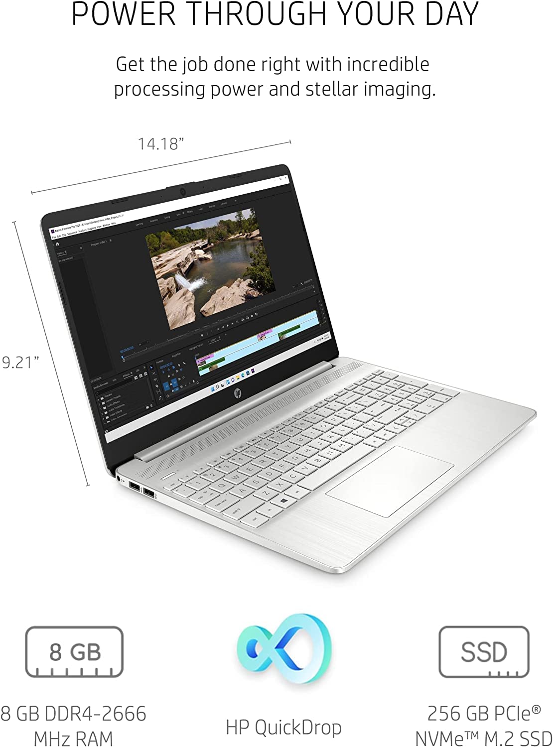 15.6" FHD Business Laptop, i5-1135G7, 16GB RAM 256GB SSD B482