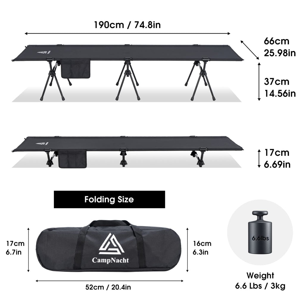 Ultralight Aluminium Camping Cot W813