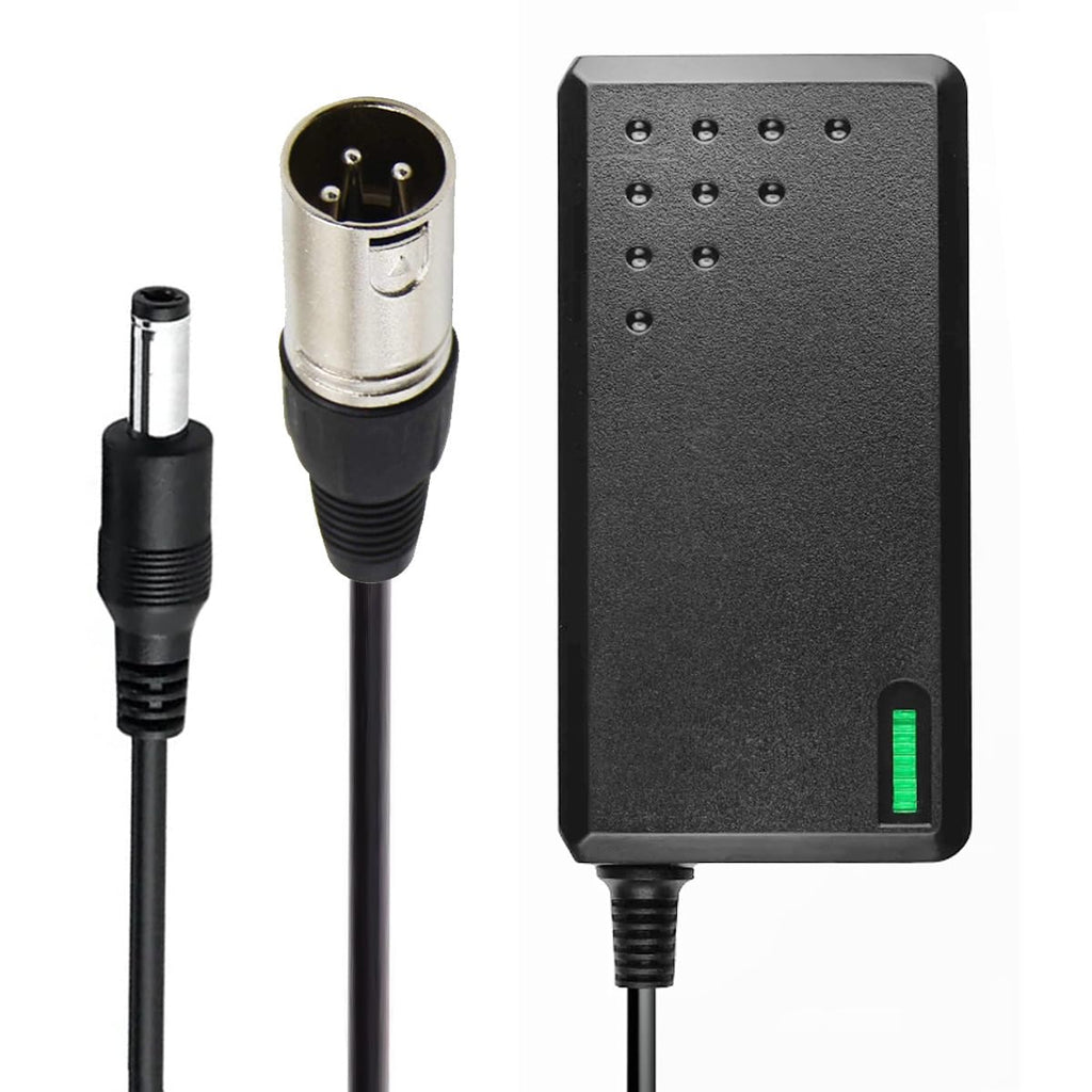 42V 3-Pin XLR Charger Class 2 Power Supply Cord O2241