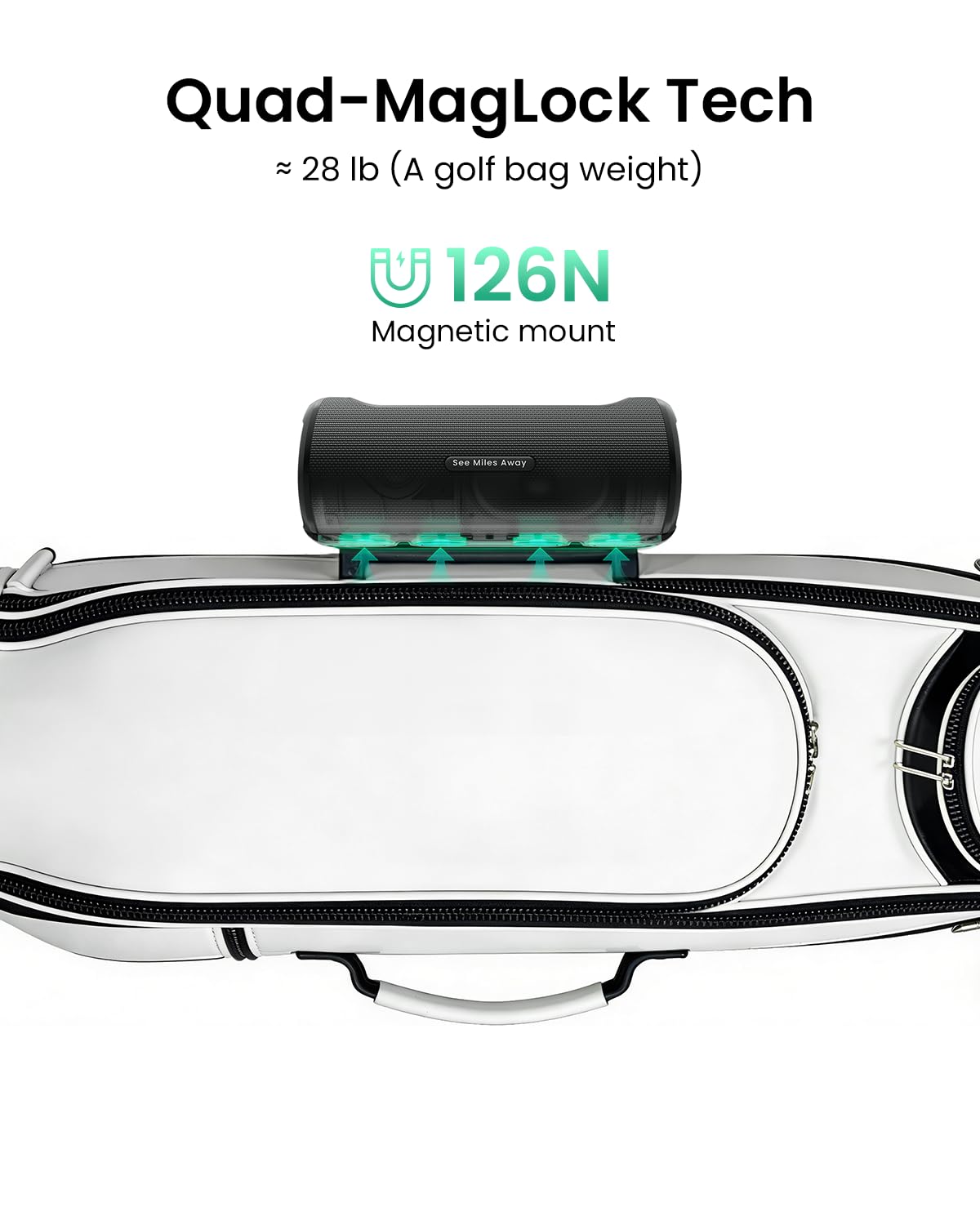 Golf GPS Speaker with 43K+ Courses R967