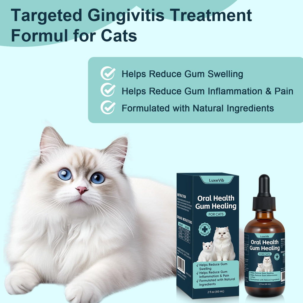 Natural Plant-Based Cat Oral Care K3217