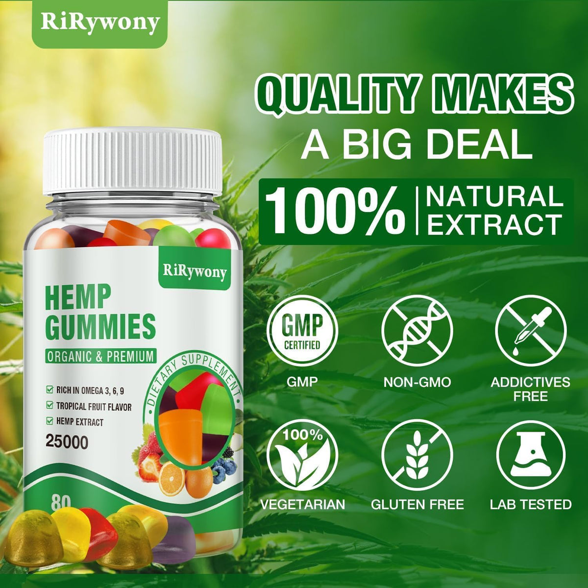Hemp Gummies 160 Counts R67893