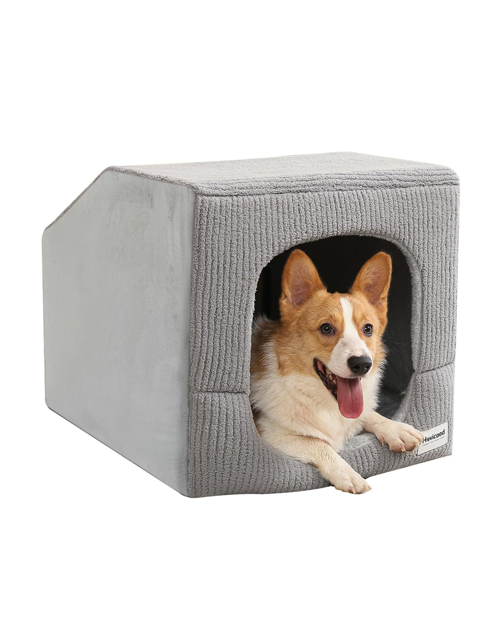 Small Dog House with Dog Cave Bed B136470