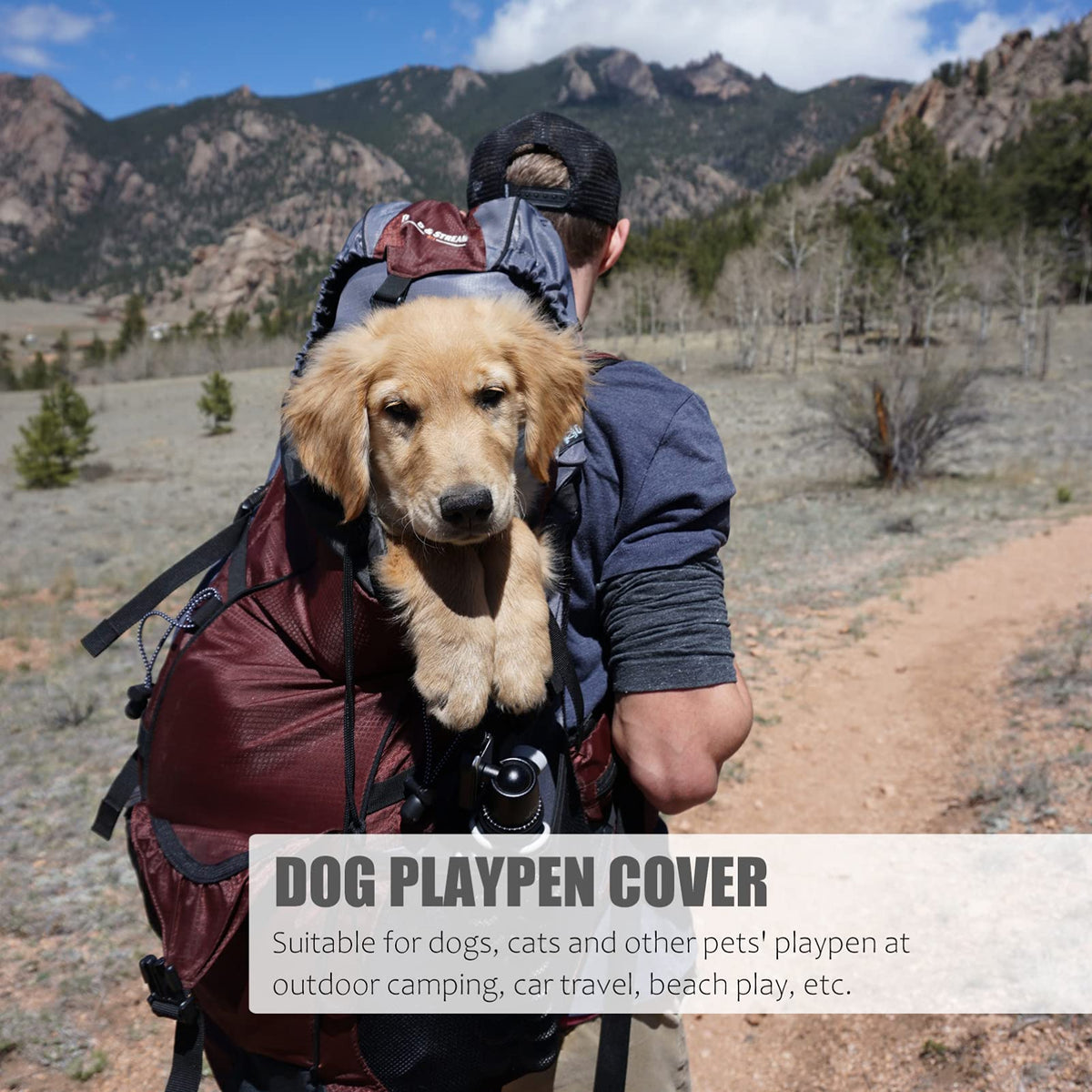 Heavy Duty Oxford Dog Pen Cover R97181