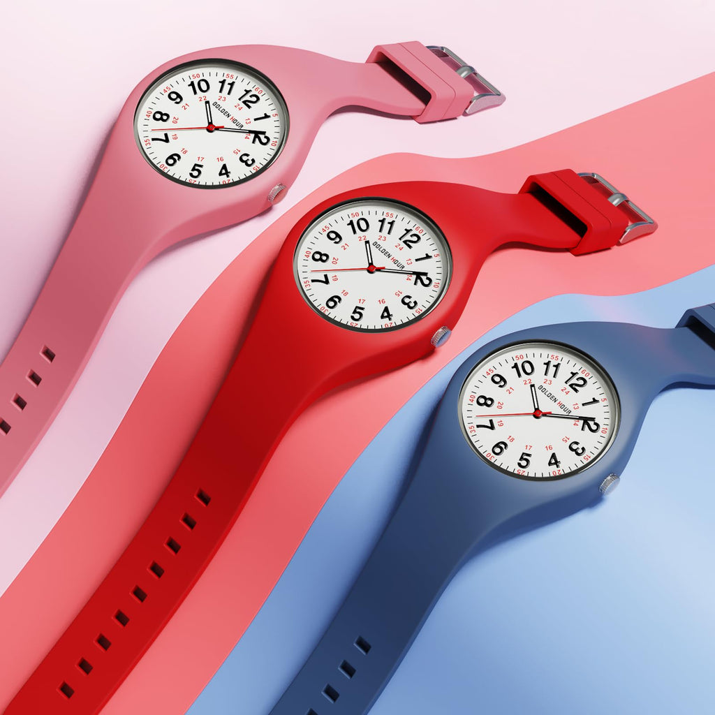 Waterproof Analog Unisex Watches Silicone Strap I5531