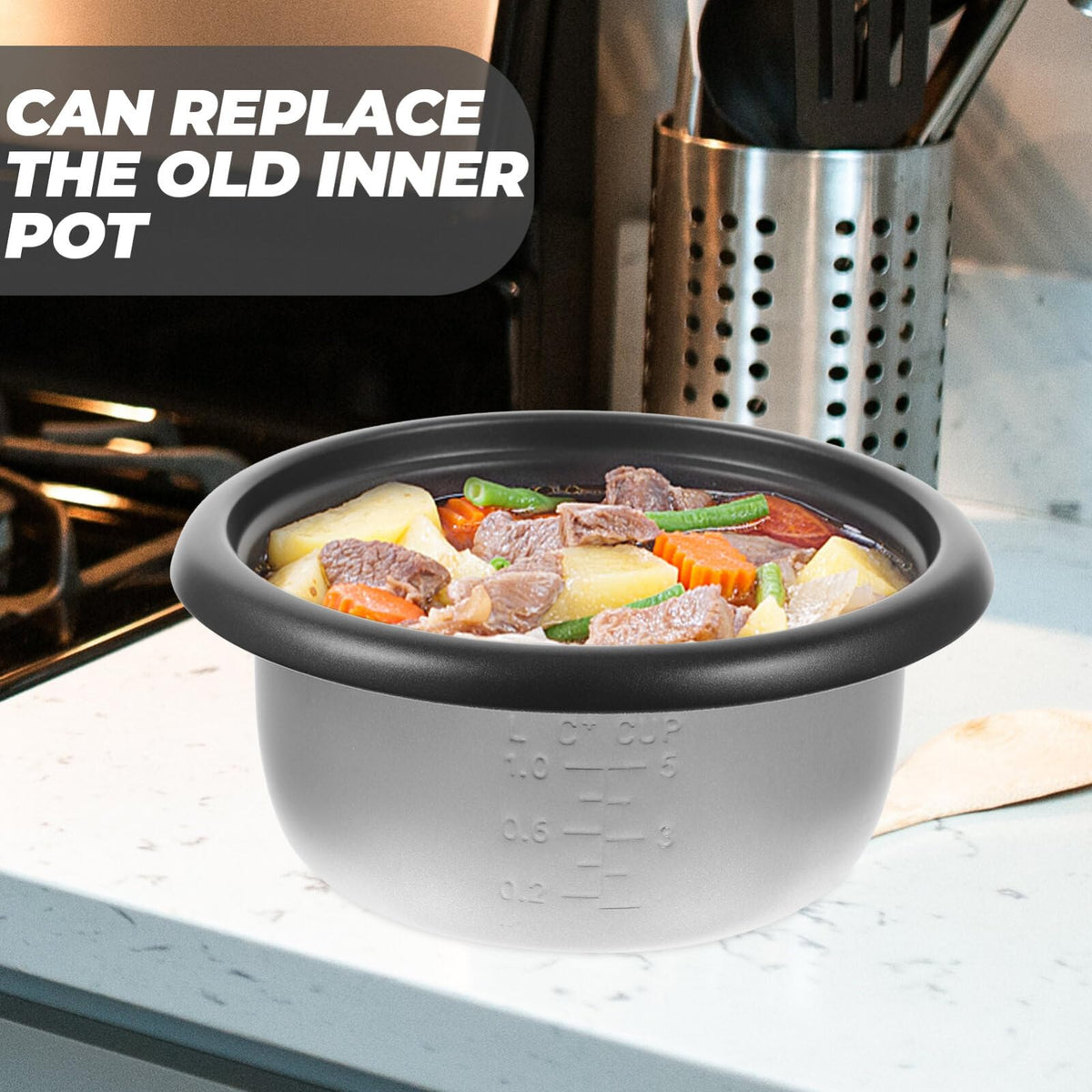Non-Stick Aluminum Alloy Rice Cooker Inner Pot 2L L745