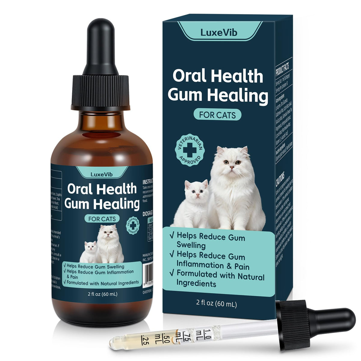 Natural Plant-Based Cat Oral Care K3217