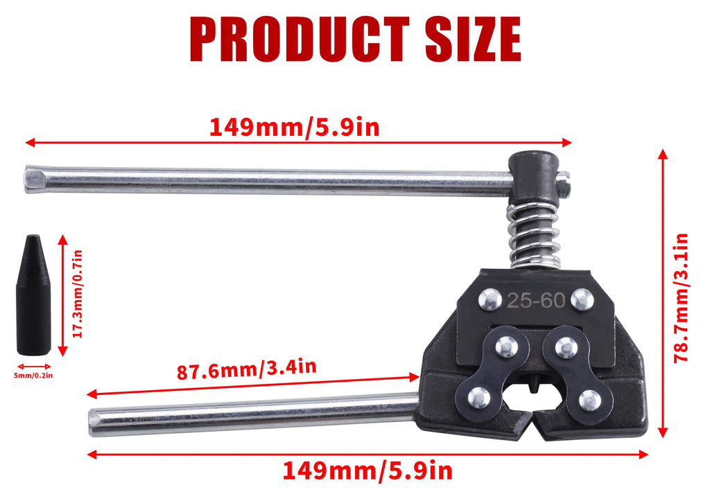 Chain Detacher Breaker Cutter for Roller Chain O229