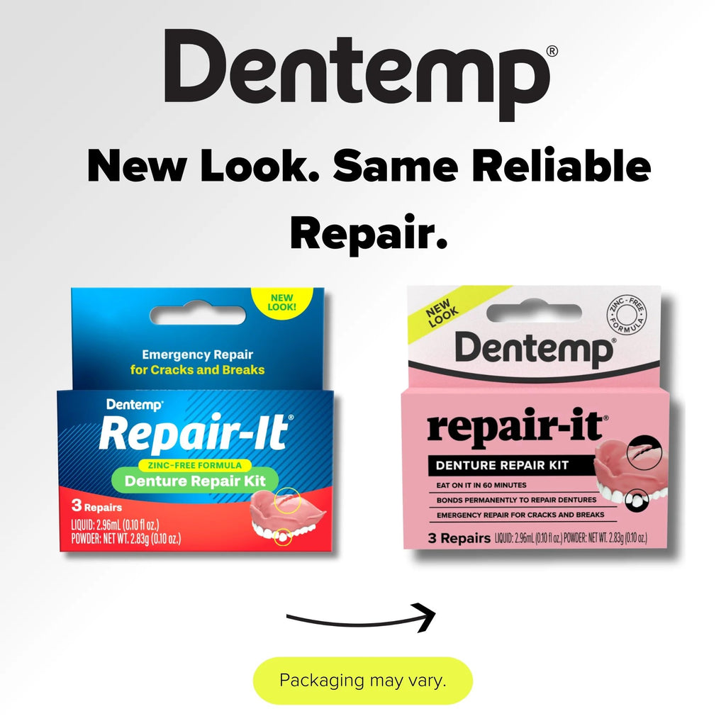 Denture Repair Kit 3 ea Pack of 6 D744