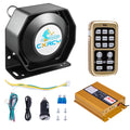 12V 200W Police Siren PA System with Wireless Mic E1303