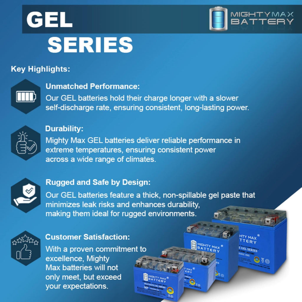 12V 11.2Ah Gel Battery D643001