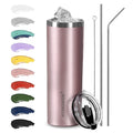 20 oz Insulated Tumbler with Straw Lid A882360