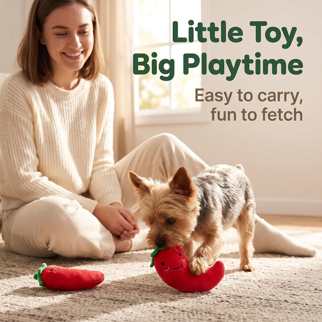 Dog Squeaky Chili Eggplant Corn Pet Supplies A7368