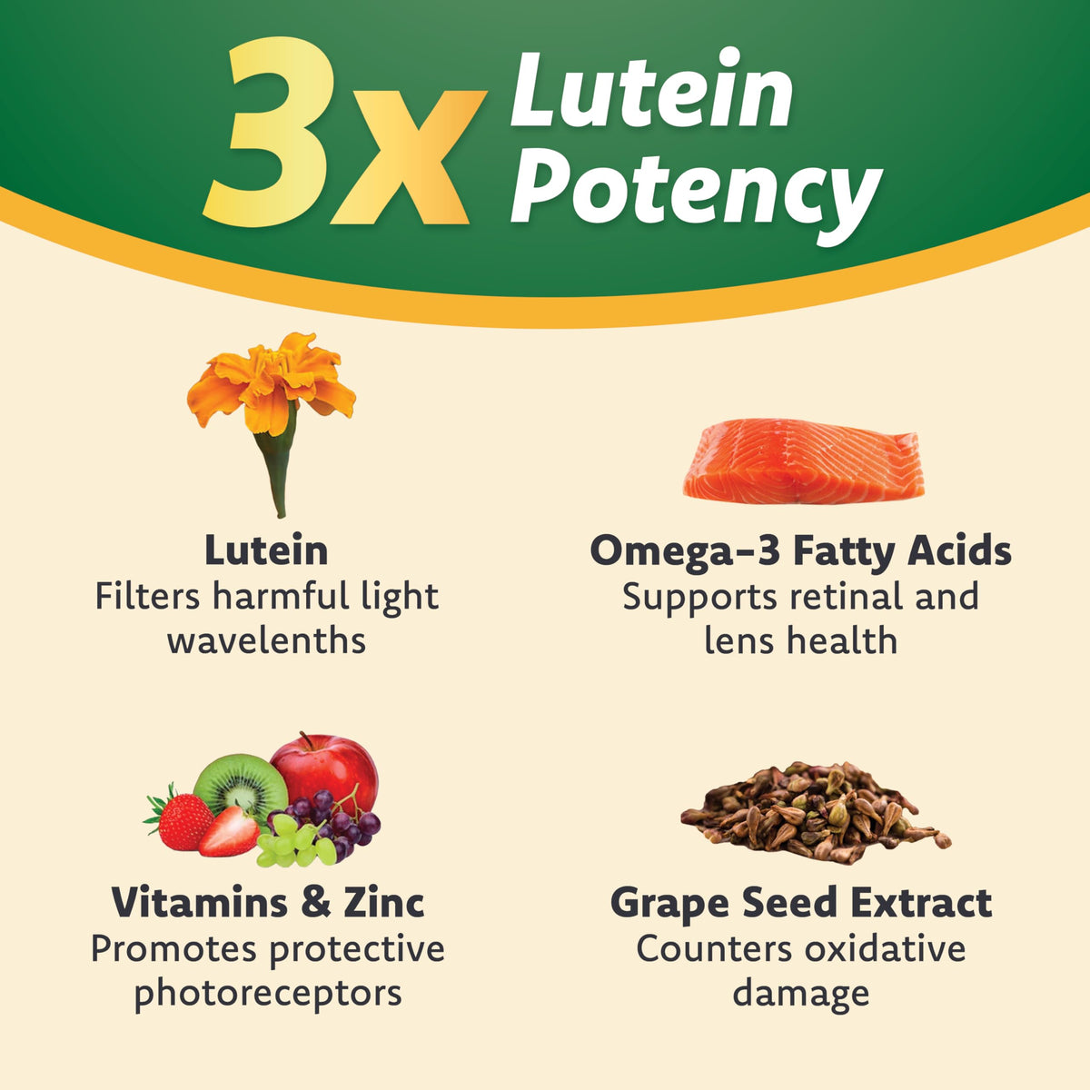 Lutein Omega-3 Liquid Gelcaps Vision Supplement for Small Dogs F731429