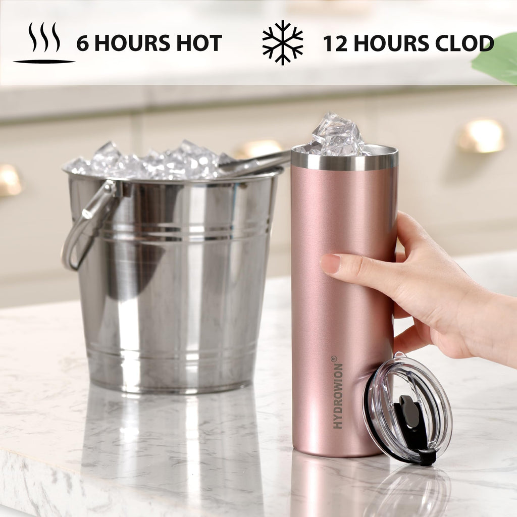 20 oz Insulated Tumbler with Straw Lid A882360