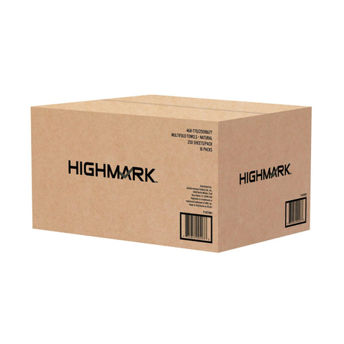 100% Recycled Multifold Paper Towels, Natural, 250 Per Sleeve, Case Of 16 Sleeves U8044