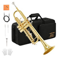 Bb Standard Trumpet Set with Hard Case and 7C Mouthpiece T1618