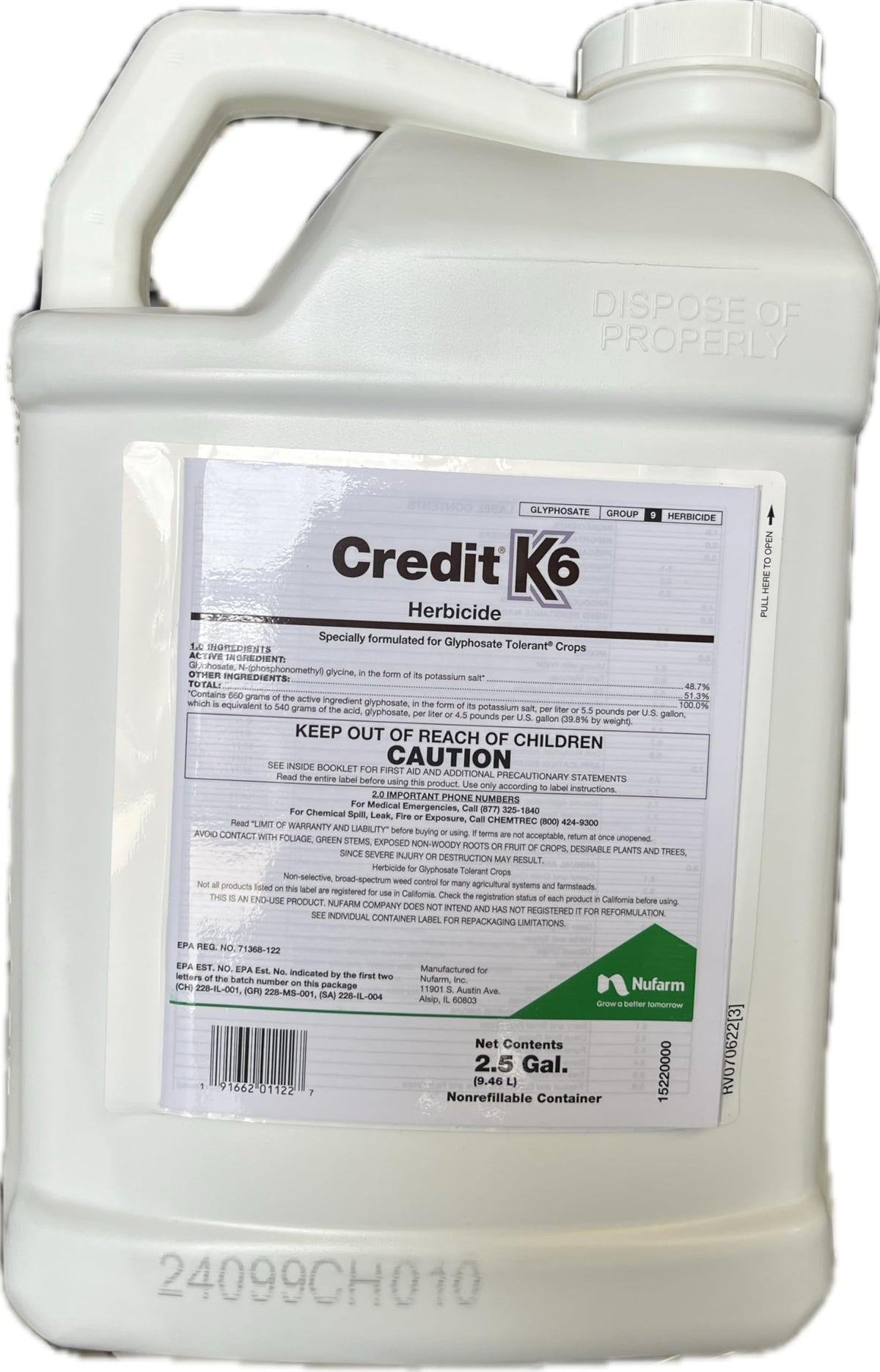 Glyphosate 48.7% Herbicide S810