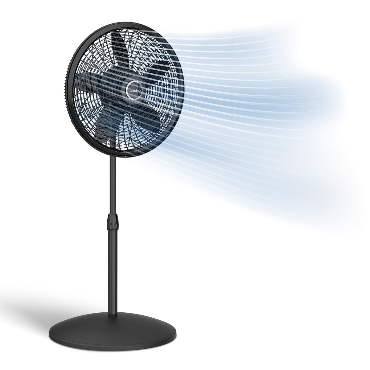 Adjustable Pedestal Fan 18” Black D35115