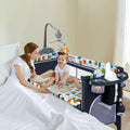 5 in 1 Baby Bedside Sleeper with Changing Table and Mattress Y426898