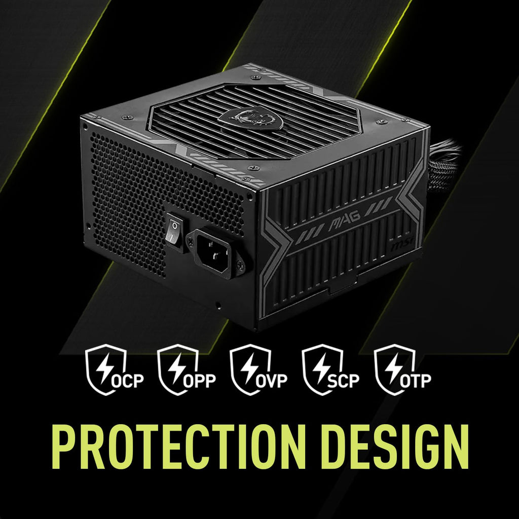 650W Semi-Modular ATX Power Supply 80+ Bronze H1655