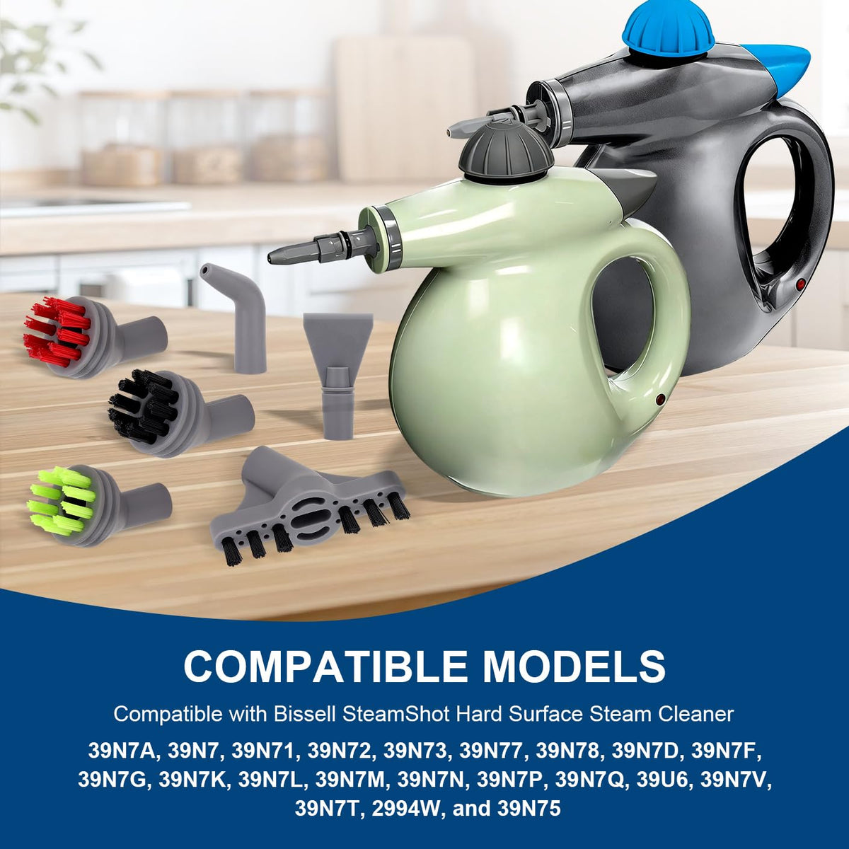 Compatible with Bissell SteamShot Hard Surface Steam Cleaner Replacement Parts (10 Pack) Y242839