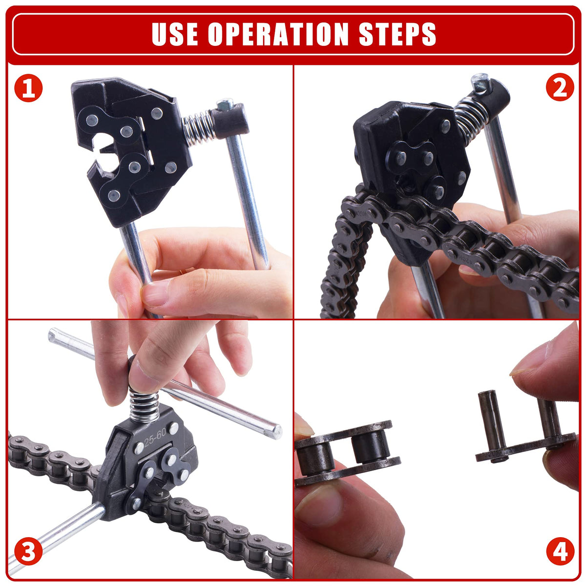Chain Detacher Breaker Cutter for Roller Chain O229